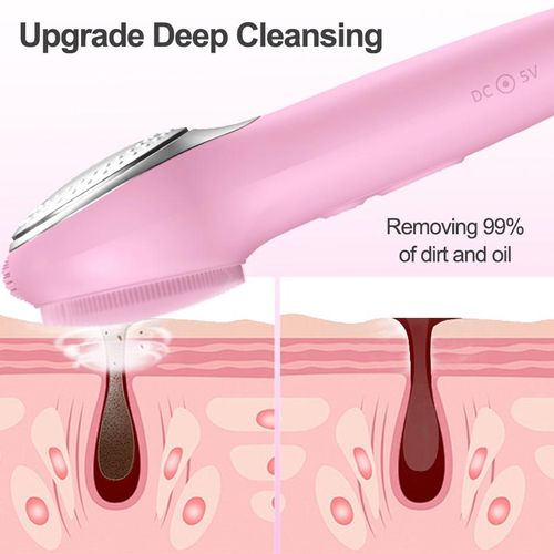2-in-1 Facial Cleanser | Hot Compress & Skin Infusion Brush