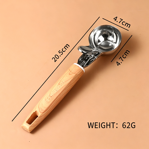 Premium 304 Stainless Steel Ice Cream Scoop with Trigger Release （Buy 1 Get 2）