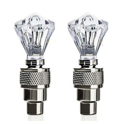 Colorful Diamond Tire Valve Light for Bike Motorcycle Car