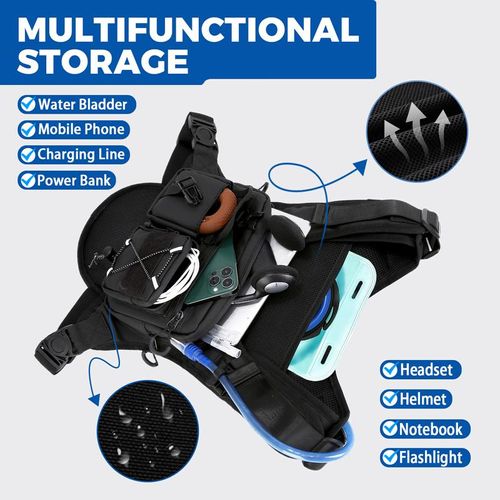 Multifunctional Portable Vest Chest Bag for Men