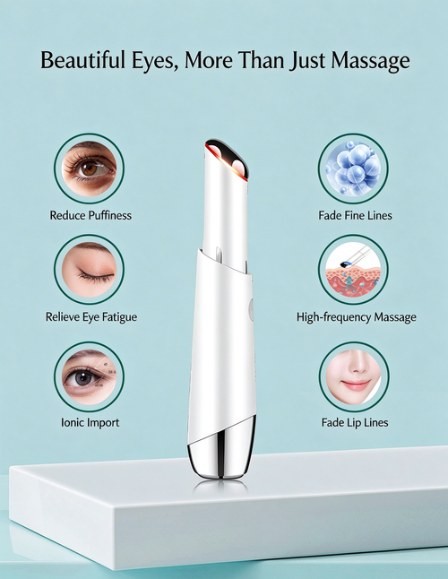 Electric Eye Cream Infuser, Full Face Use, Reduces Fine Lines, Lifts & Tightens