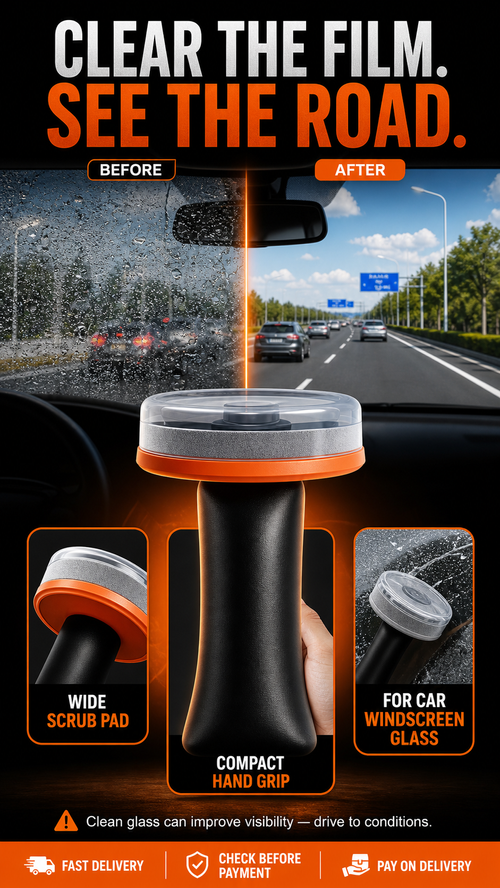 🔥 HOT SALE 🔥 COD! Car Windscreen Oil Film Cleaning Brush - 200g| Clean road-film build-up for a clearer glass view | Nairobi Inventory | Ships in 48 Hours | 7-Day Returns & Exchanges. Cash-on-Delivery orders are dispatched from our Nairobi warehouse. Delivery takes 1–3 business days.