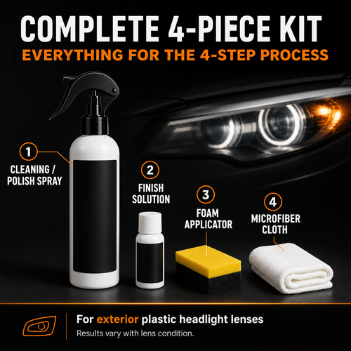 🔥 HOT SALE 🔥 COD! Headlight Restoration Polish | Helps improve cloudy, hazy and lightly yellowed exterior plastic headlights | Nairobi Inventory | Ships in 48 Hours | 7-Day Returns & Exchanges. Cash-on-Delivery orders are shipped from our Nairobi warehouse within 48 hours. Delivery normally takes 1–3 business days.