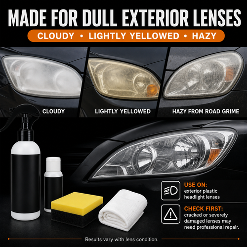 🔥 HOT SALE 🔥 COD! Headlight Restoration Polish | Helps improve cloudy, hazy and lightly yellowed exterior plastic headlights | Nairobi Inventory | Ships in 48 Hours | 7-Day Returns & Exchanges. Cash-on-Delivery orders are shipped from our Nairobi warehouse within 48 hours. Delivery normally takes 1–3 business days.