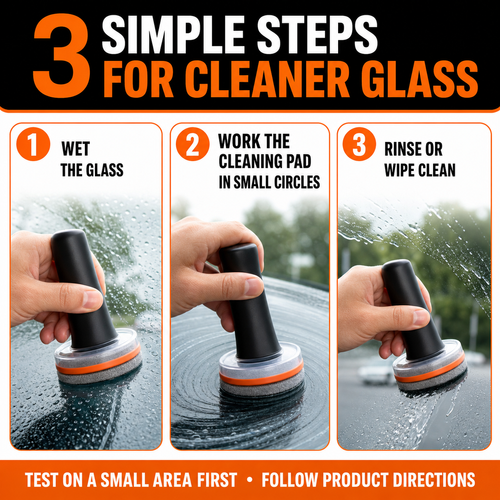 🔥 HOT SALE 🔥 COD! Car Windscreen Oil Film Cleaning Brush - 200g| Clean road-film build-up for a clearer glass view | Nairobi Inventory | Ships in 48 Hours | 7-Day Returns & Exchanges. Cash-on-Delivery orders are dispatched from our Nairobi warehouse. Delivery takes 1–3 business days.