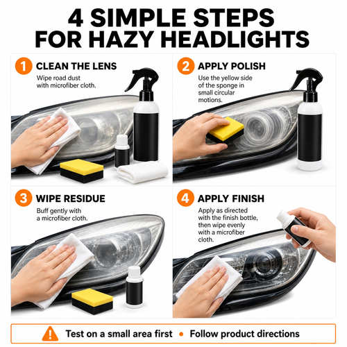 🔥 HOT SALE 🔥 COD! Headlight Restoration Polish | Helps improve cloudy, hazy and lightly yellowed exterior plastic headlights | Nairobi Inventory | Ships in 48 Hours | 7-Day Returns & Exchanges. Cash-on-Delivery orders are shipped from our Nairobi warehouse within 48 hours. Delivery normally takes 1–3 business days.