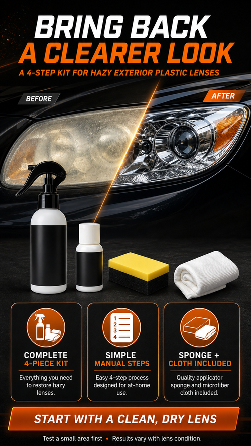 🔥 HOT SALE 🔥 COD! Headlight Restoration Polish | Helps improve cloudy, hazy and lightly yellowed exterior plastic headlights | Nairobi Inventory | Ships in 48 Hours | 7-Day Returns & Exchanges. Cash-on-Delivery orders are shipped from our Nairobi warehouse within 48 hours. Delivery normally takes 1–3 business days.