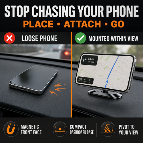 🔥 HOT SALE 🔥 COD! Magnetic Dashboard Phone Holder | Nairobi Inventory | Ships in 48 Hours | 7-Day No-Questions-Asked Returns & Exchanges. Cash-on-Delivery orders will be shipped from our Nairobi warehouse within 48 hours. Delivery normally takes 1–3 business days.