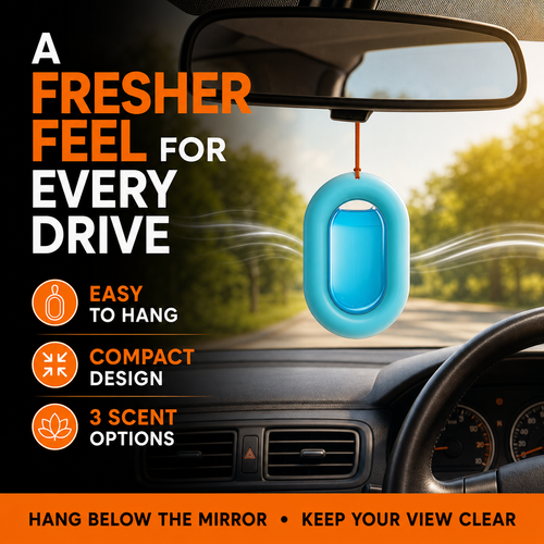 🔥 HOT SALE 🔥 COD! 3-Pack Hanging Car Fragrance Set | Rose Blossom, Cool Aqua & Warm Musk | Nairobi Inventory | Ships in 48 Hours | 7-Day Returns & Exchanges. Cash-on-Delivery orders are dispatched from our Nairobi warehouse. Delivery takes 1–3 business days.