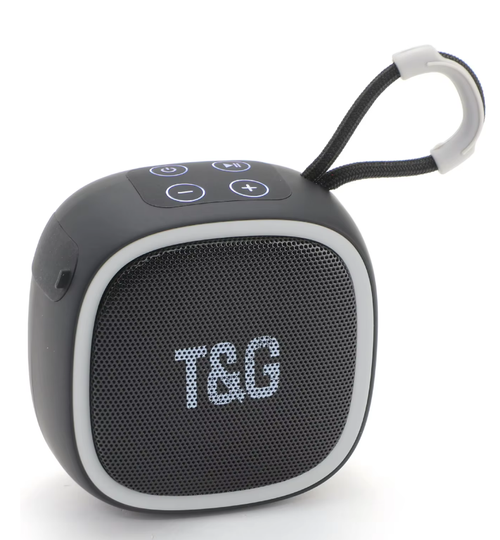 TG659 Portable Speaker Wireless Bluetooth Speakers with 5.3 Stereo FM USB Disk TWS Modes Waterproof for Outdoor Hifi Sound