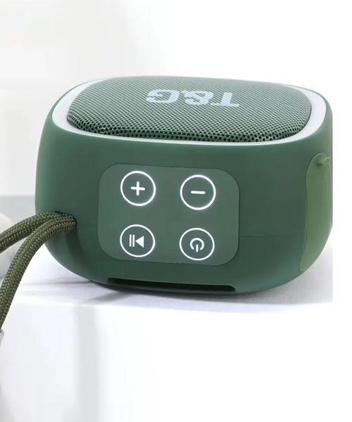 TG659 Portable Speaker Wireless Bluetooth Speakers with 5.3 Stereo FM USB Disk TWS Modes Waterproof for Outdoor Hifi Sound