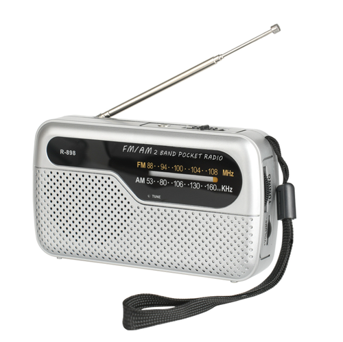 R-898 China Hot Sale National Pocket Mini Doppada Extension with Sy Am FM Digital Radio 216