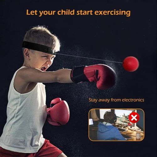 Adjustable Workout Training Headband Reflex Boxing Ball