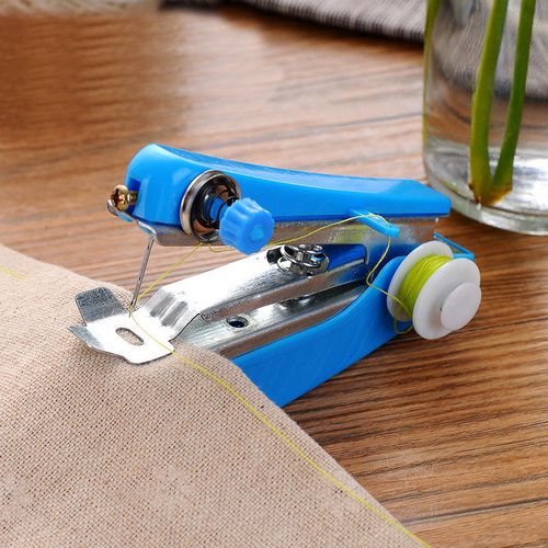 Mini Portable Handheld Sewing Machine（color：white）