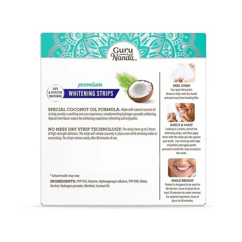 GuruNanda Whitening Strips