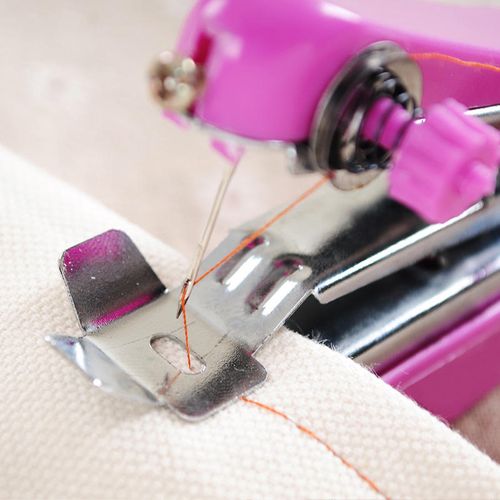 Mini Portable Handheld Sewing Machine（color：white）