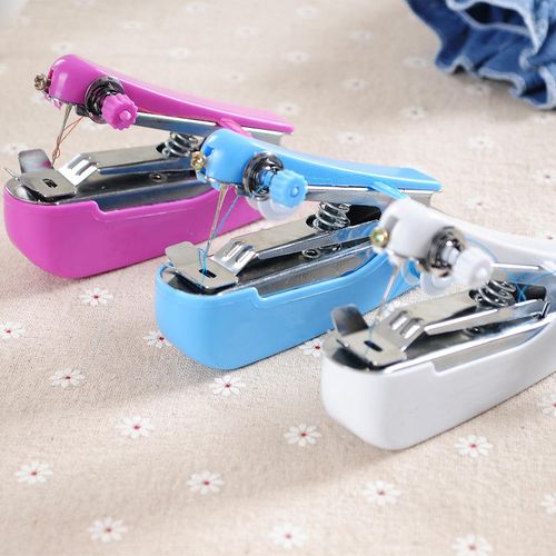 Mini Portable Handheld Sewing Machine（color：white）