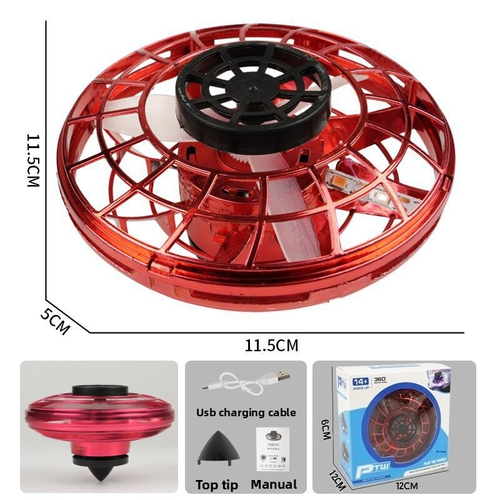 360° Hover Spinner LED Glow Flying Orb Boomerang Interactive