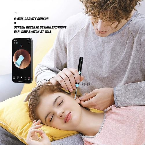 Ear Wax Removal with Camera1920p Wireless Ear Cleaner Multiple Interchangeable Heads