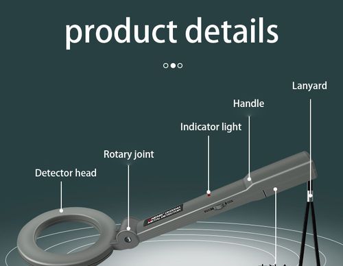 Handheld Adjustable Portable Metal Detector