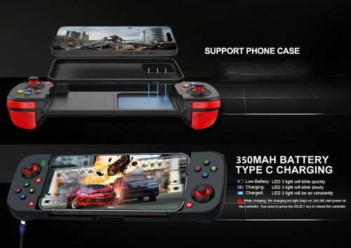 BT 5.0 Wireless Joypad D3 Stretchable Game Console