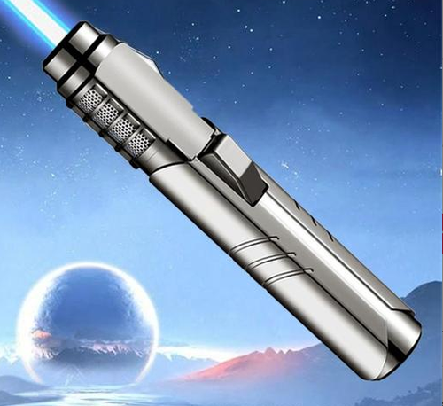 Metal Outdoor Windproof Turbine Torch Jet  Lighter