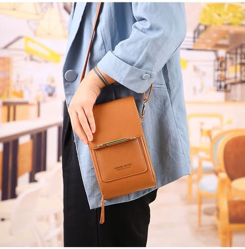 Waterproof Phone Bag for Women Cash Card Holder Crossbody Shoulder