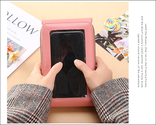 Waterproof Phone Bag for Women Cash Card Holder Crossbody Shoulder