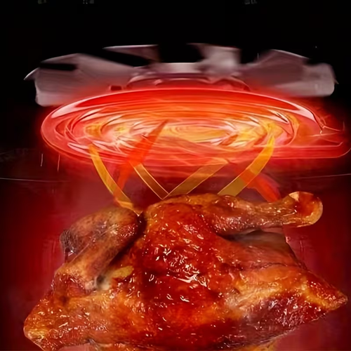 1pc Multifunctional Smart Air Fryer - 1.19 Gallon Capacity, 200° High-Temperature Baking,