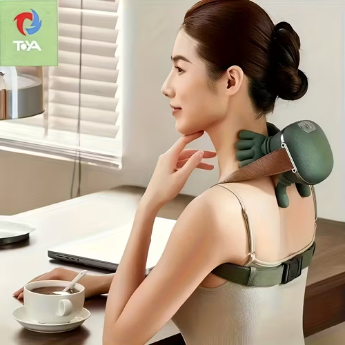 Shoulder and Neck Massage Master, Kneading Massage Pillow, Electric Massager, Therapeutic Massage, Deep Tissue Massage, Lower Abdominal Massage, Unisex Gift