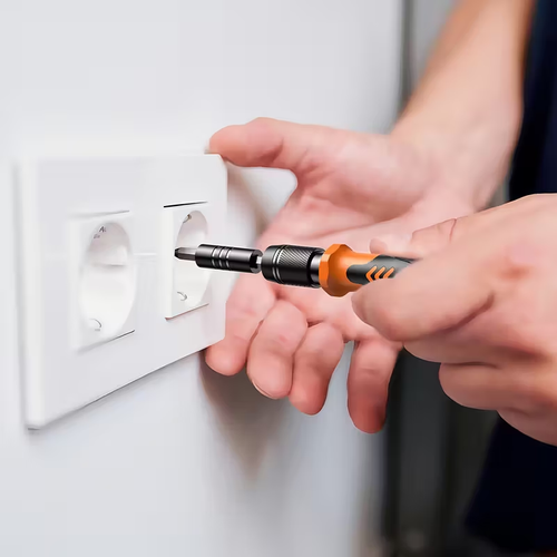 117pcs Precision Screwdriver Set - Magnetic Repair Tool Kit with Anti-Slip Ergonomic Handle