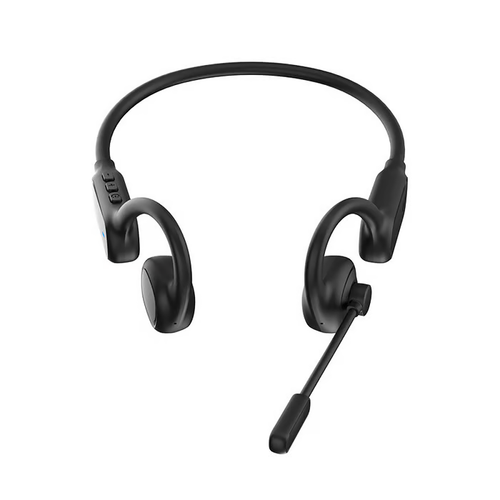 Open Ear Headphones with Mic, Bluetooth Headset with Microphone