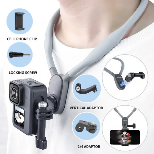 U-shape Neck Holder Mount for Sports Camera