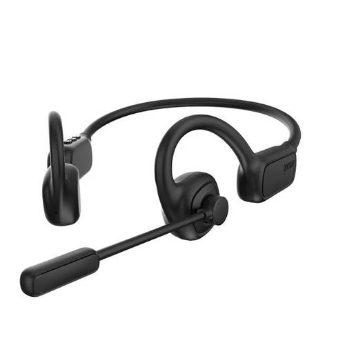 Open Ear Headphones with Mic, Bluetooth Headset with Microphone