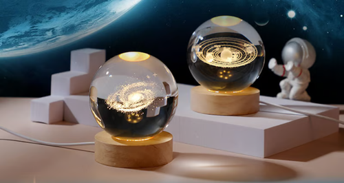 🔥3D Planet Crystal Ball