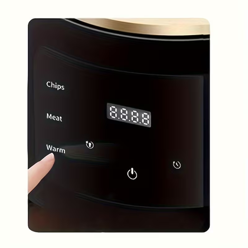 1pc Multifunctional Smart Air Fryer - 1.19 Gallon Capacity, 200° High-Temperature Baking,