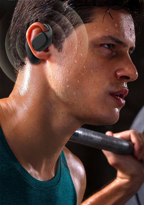🔥🎧Auricular Bluetooth sem fios 🎧 Auriculares desportivos de condução óssea com ecrã digital de alta capacidade