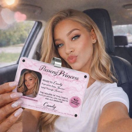 Personalized Passenger Princess Card– Forever Valid VIP Card