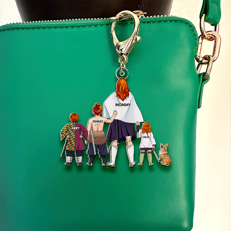 Personalized Gifts For Mom Keychain