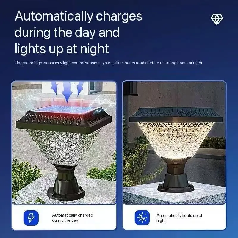 🔥🔥🔥Solar garden light9（Ghana Weather Giving You Stress? This Solar Light No Dey Gaze!）