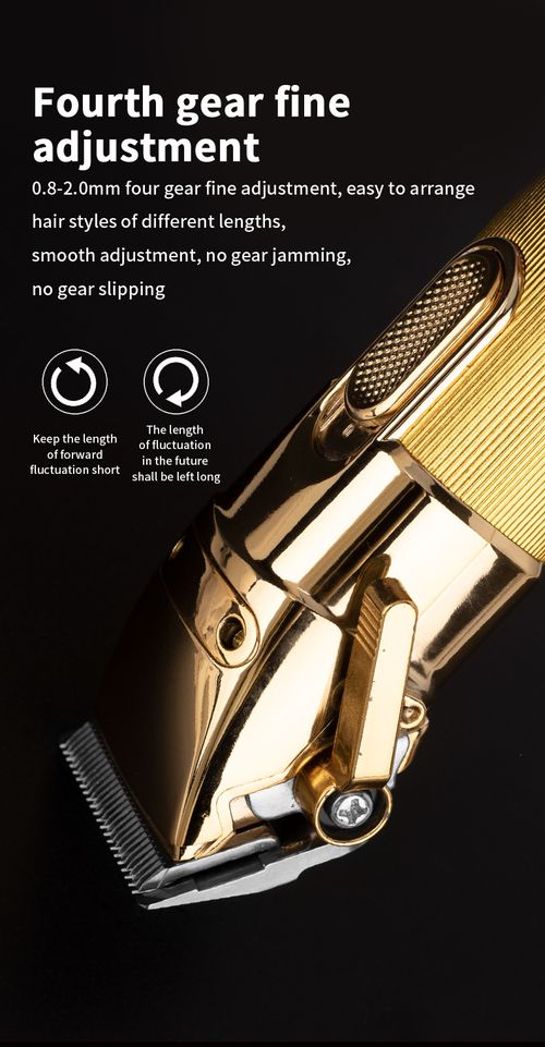 WAIKIL Professional Hair Clipper, Metal Body, New LED Digital Display, Smooth Cutting Experience, USB Rechargeable, Stainless Steel Detachable & Washable Blade