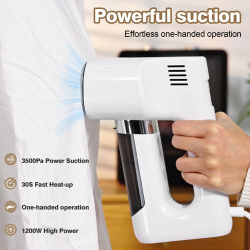 New Adsorption Garment Steamer, 2 Gears, Handheld Steam Iron, Wet & Dry Use, Household Ironing Machine