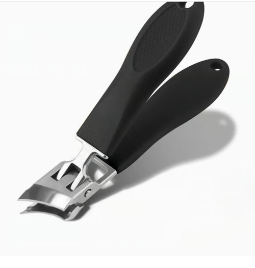 Wide Jaw Opening Anti-Splash Slanted Nail Clipper