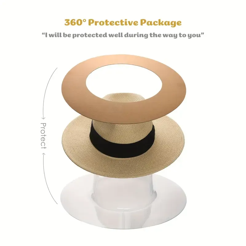 Women's Wide Brim Straw Sun Hat with Wind Lanyard - Breathable, UV Protection Panama Beach Cap