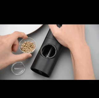 Electric Salt and Pepper Mill Sets Automatic Pepper Grinder with Adjustable  Coarseness for Spice Grinder Tool