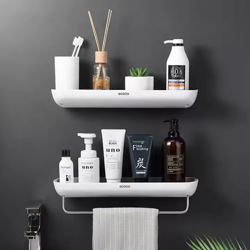 Perforation-free wall mounted storage rack