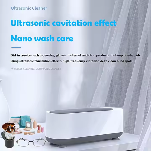 Household multi-functional ultrasonic cleaning box