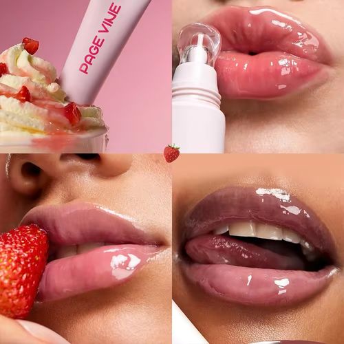 Atacado Bulk Lip Gloss Vegan Bright Color Makeup Lip Plumper Gloss Hidratante de Longa Duração