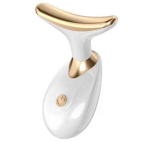 Atacado portátil handheld pescoço e face lift massagem micro corrente facial limpeza vibratória pescoço lift massager