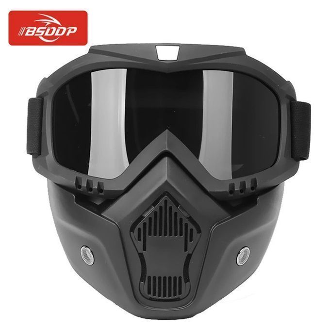 Mortorcycle Face Mask High-definition Goggles